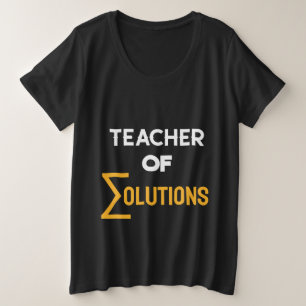 Camiseta Professora de Ondas nas Soluções em Álgebra Profes