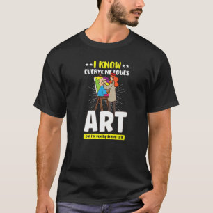 Camiseta Professora de Pintura Pintura Artista