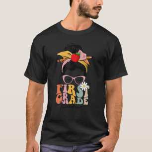 Camiseta Professora De Primeiro Grau Bem-Vindo De Volta À E