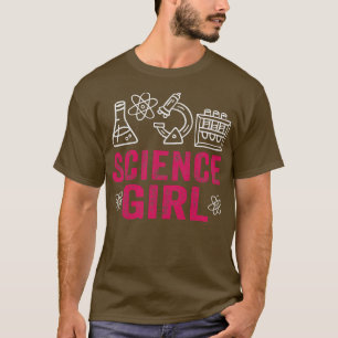 Camiseta Professora de Química das Cientistas da Ciência Gi