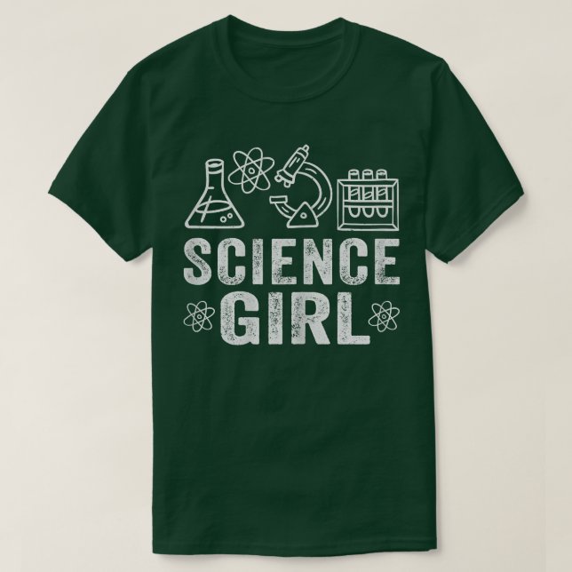 Camiseta Professora de Química de Ciência (Frente do Design)