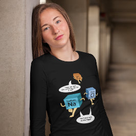 Camiseta Professora de Química do Geek de Ciência, Banda de