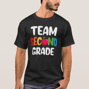 Camiseta Professora De Segundo Grau De Equipe De Volta À De
