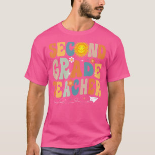 Camiseta Professora De Segundo Grau Do segundo Vintage De V