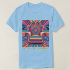 Camiseta Professora de serviço, camiseta-jato