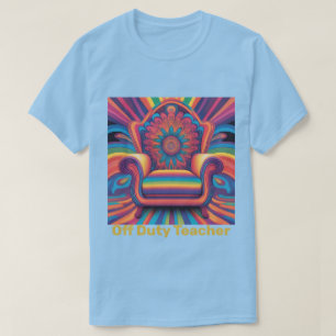 Camiseta Professora de serviço, camiseta-jato