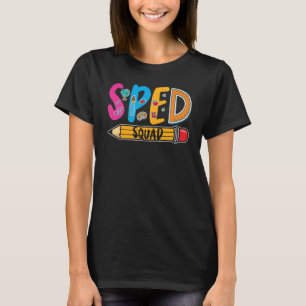 Camiseta Professora de SPED de Esquadrão de Educação Especi