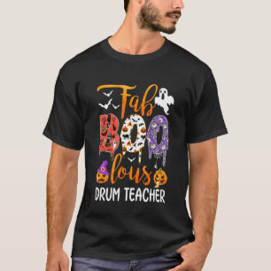 Camiseta Professora de Tambor Fab Boo Lous Boo Fantasma Abó