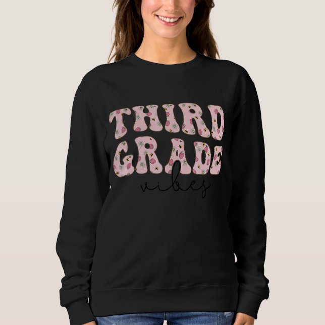 Camiseta Professora De Terceiro Grau Víbula Brancos Rosa De (Frente)