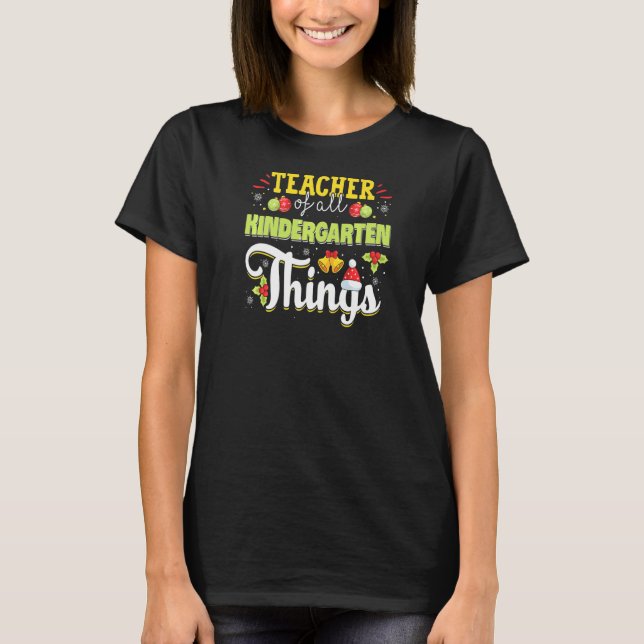 Camiseta Professora De Todos Os Cristos Educadores Do Jardi (Frente)