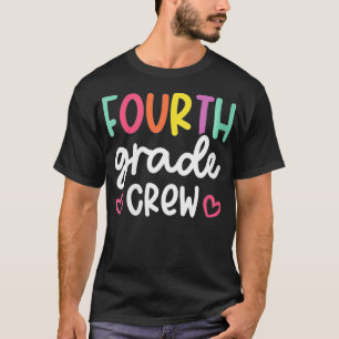 Camiseta Professora de Tripulação do 4º ano das mulheres VN