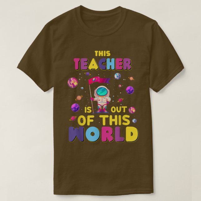 Camiseta Professora de volta à escola, excelente de present (Frente do Design)