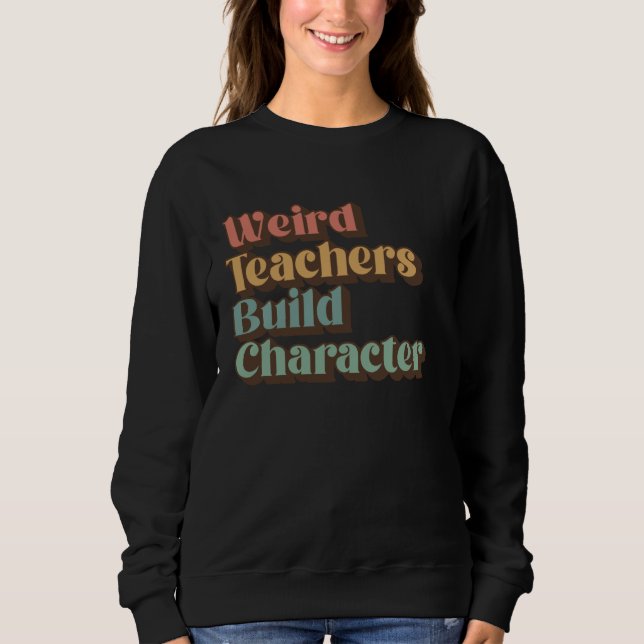 Camiseta Professora De Volta À Escola Professores Estranhos (Frente)
