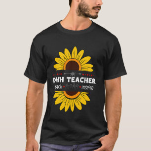 Camiseta Professora Dh surdo e Duro de Ouvir Professores AS