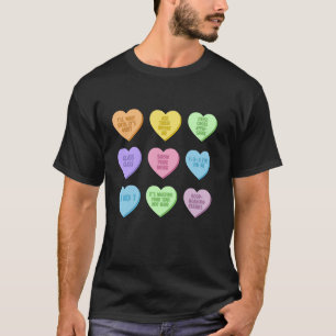 Camiseta Professora Dia de os namorados Conversação Engraça
