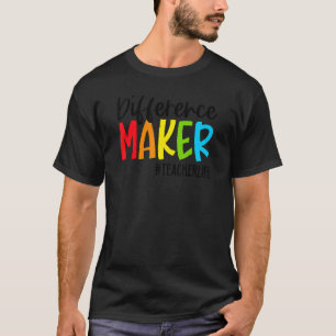 Camiseta Professora Diferencia A Vida Dos Professores De Vo