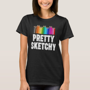 Camiseta Professora Divertida Humor Bonito Escamoteado Lápi