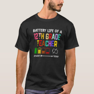 Camiseta Professora Do 12 Grau S Mulheres Engraçadas 12 Gra