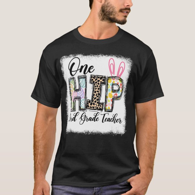 Camiseta Professora do 3º ano de Páscoa D (Frente)