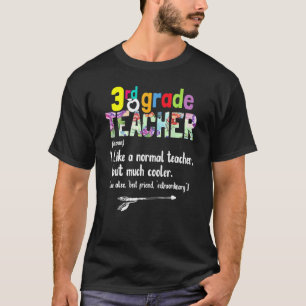 Camiseta Professora Do 3º Ciclo De Volta À Escola Professor