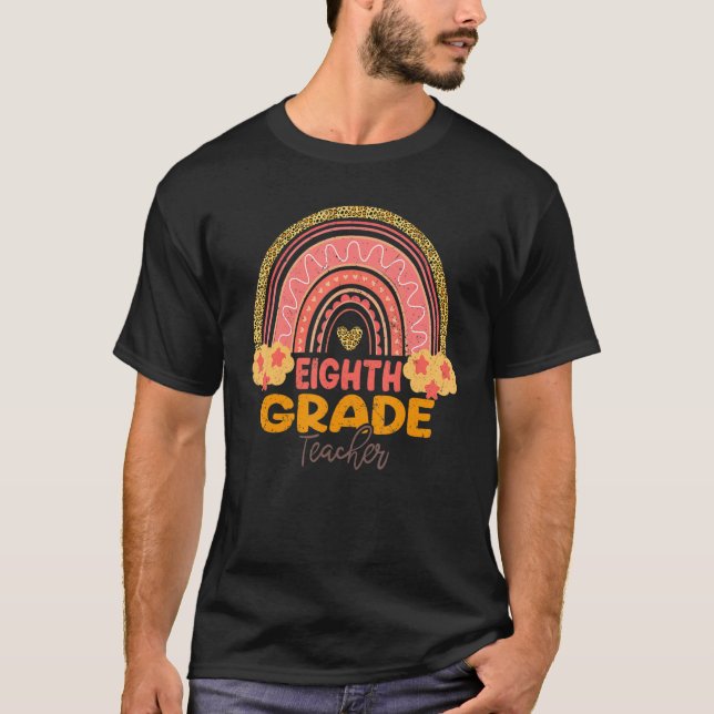 Camiseta Professora Do 8º Ciclo Do Professor De Volta Ao Sc (Frente)