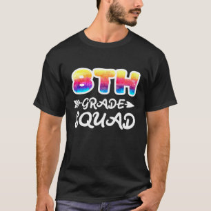 Camiseta Professora Do 8.º ano do Esquadrão I da Escola, Eu