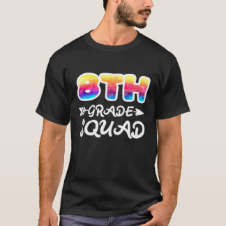 Camiseta Professora Do 8.º ano do Esquadrão I da Escola, Eu
