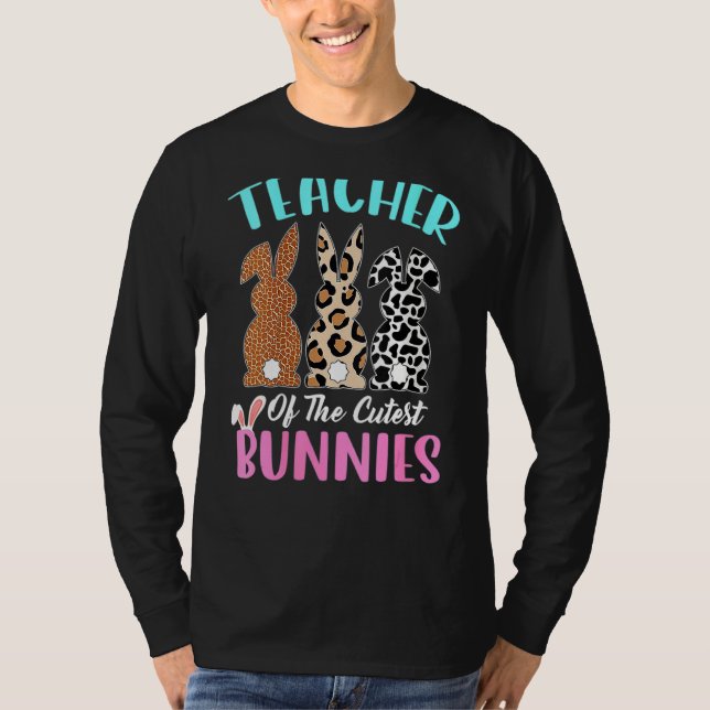Camiseta Professora Do Coelhinho-De-Leopardo-Cutes (Frente)
