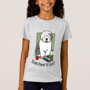 Camiseta Professora do Colégio Velha Cão Inglês (Cinza 1)