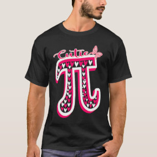Camiseta Professora do Dia da Matemática Pi Bonita Meninas 