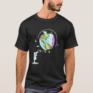 Camiseta Professora Do Dia Dos Professores Que Ensina É Toc