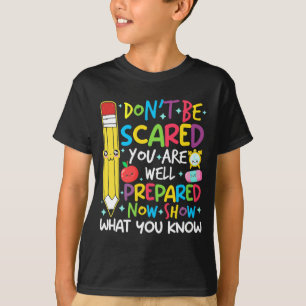 Camiseta Professora Do Dia Mostra O Que Você Sabe Testando