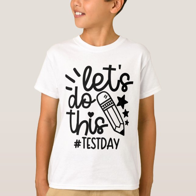 Camiseta Professora Do Dia Permite Fazer Este Teste No Esta (Frente)