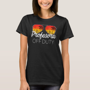 Camiseta Professora do Duty Sunglass Beach Sunset 12