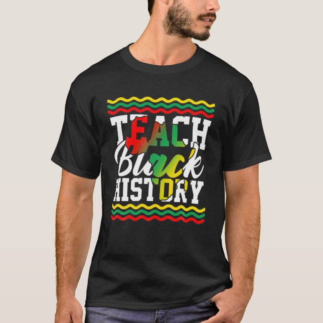 Camiseta Professora do Ensino de História Negra (Frente)