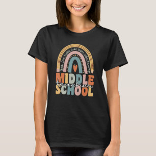 Camiseta Professora do ensino médio Groovy Retro Professor