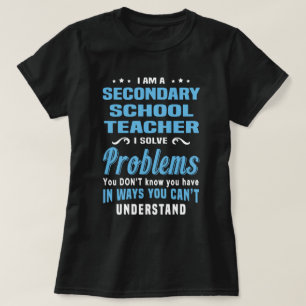 Camiseta Professora do Ensino Secundário