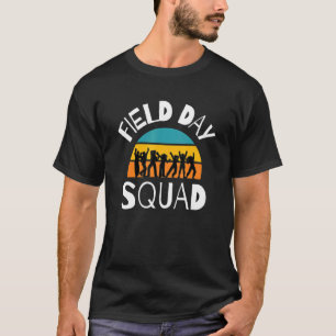 Camiseta Professora Do Esquadrão Do Dia De Campo No Dia Pas