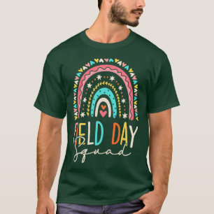 Camiseta Professora Do Esquadrão Do Dia De Campo No Dia Pas