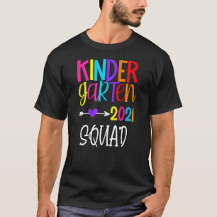 Camiseta Professora Do Esquadrão Do Jardim De Infância Equi
