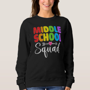 Camiseta Professora Do Esquadrão Do Médio Ensino Equipe De 