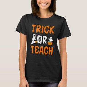 Camiseta Professora Do Halloween 2022, Em Pedra Ou Ensino,
