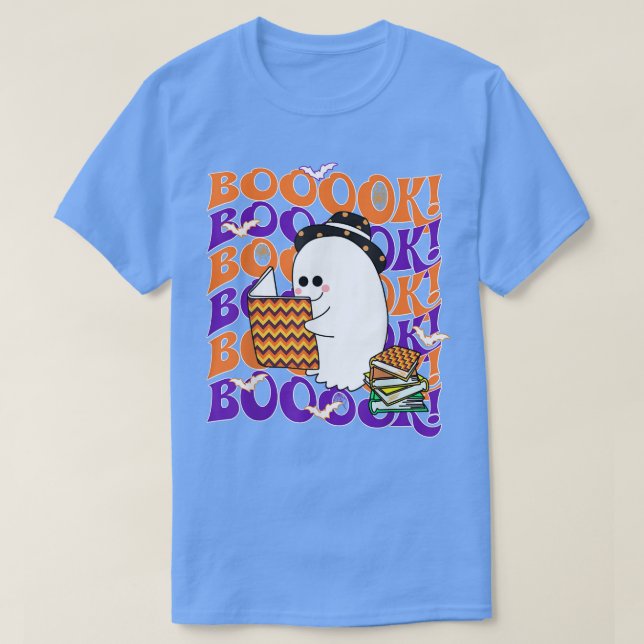 Camiseta Professora do Halloween do Livro Fantasma da Vinta (Frente do Design)