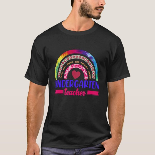 Camiseta Professora do infantário Arco-Íris Professora Gra (Frente)
