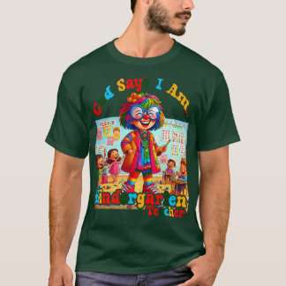 Camiseta Professora do infantário do ensino fundamental par