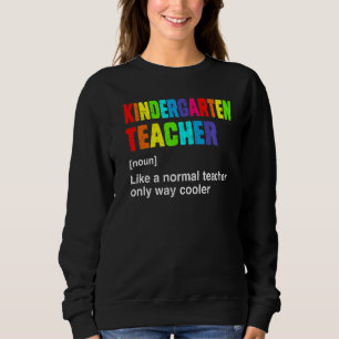 Camiseta Professora do infantário do grupo Definição de bel