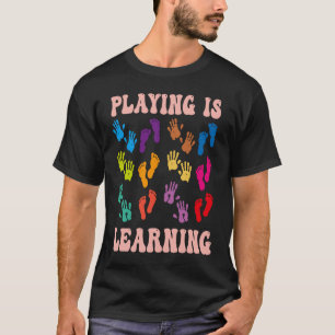 Camiseta Professora do infantário que trabalha com puericul