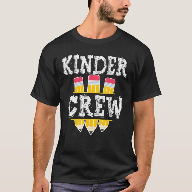 Camiseta Professora Do Jardim De Infância 1rua Dia De (Frente)
