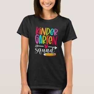 Camiseta Professora Do Jardim De Infância 1rua Dia De