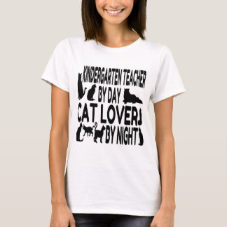 Camiseta Professora do jardim de infância do Cat Lover